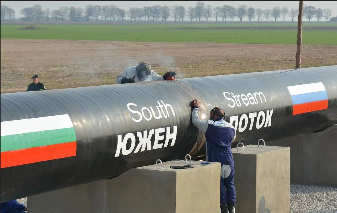 South Stream pipeline that flows through Bulgaria, Serbia, and finally into Hungary (The Atlantic). 