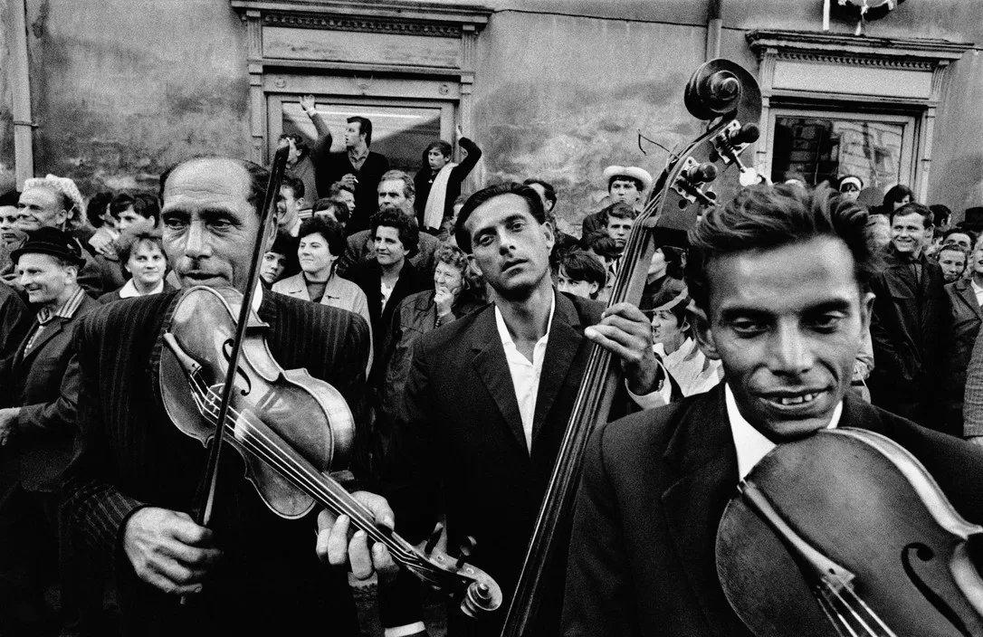 Festival of gypsy music in Straznice, Czechoslovakia (1966)